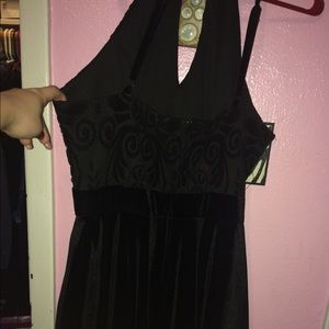 Black homecoming/prom dress!